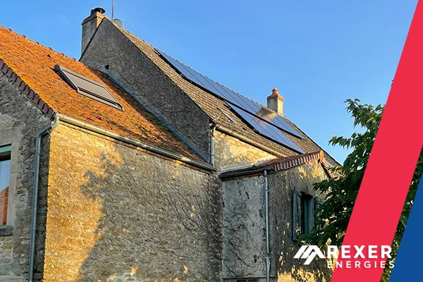 Installation photovoltaïque de 10 kwc chez Cédric. Une belle référence pour une belle pose signée Rexer Energies dans la petite commune française Millery (Côte d'Or). Merci pour votre confiance Cédric