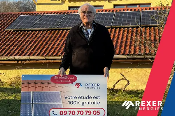 Ce mercredi 15 Janvier 2025, nous réalisons une installation de panneaux solaires photovoltaïques chez Jean à Champey (Haute-Saône). Une installation réussie et assurée par nos poseurs et un client sa