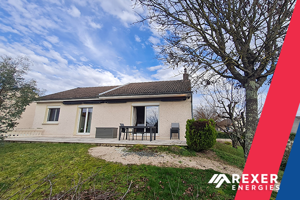 Présentation de la maison de notre client Michel à Beaune, vue de la maison avant installation. Merci pour votre confiance !