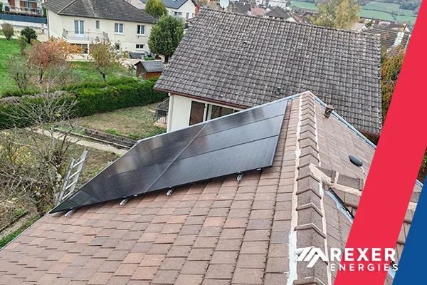 Photos de la magnifique installation à Venarey-les-laumes chez Philippe. Une installation solaire photovoltaïque signée Rexer Energies