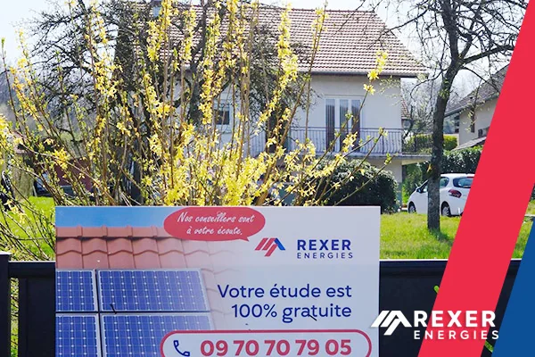 Nouvelle photo de la nouvelle installation à Voujeancourt en Franche-Comté chez nos clients : Brigitte et Gérard. Merci infiniment de nous avoir confié votre projet photovoltaïque. Une pose signée Rex