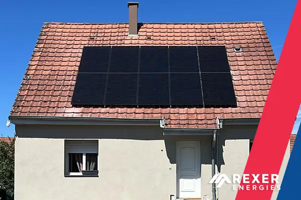 Notre première et magnifique installation de 3kWc à Roppenheim dans le Bas-Rhin, Grand-Est. Un grand merci à Murat pour sa confiance et un big up à nos poseurs pour cette réalisation le 09 Septembre 2