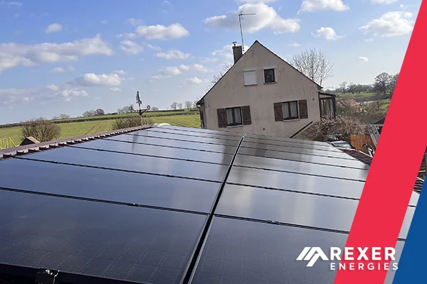 Installation d'un kit solaire de 6 kWc sur le toît d'une grange à Maçon dans le 71 - Photo 3