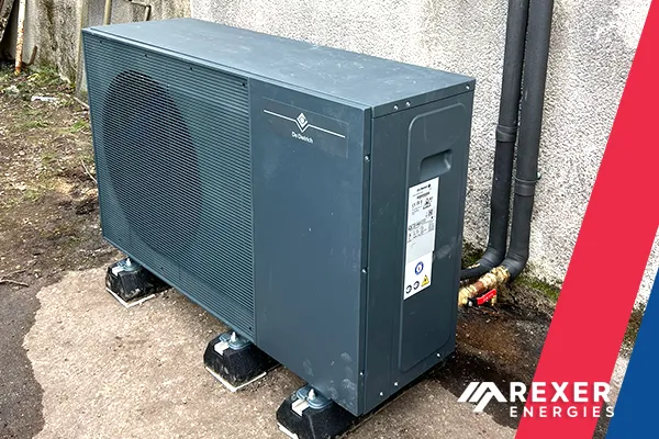 Installation d'une pompe à chaleur air-eau De Dietrich