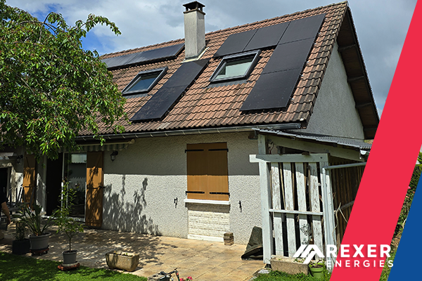 Installation d'un Kit de production avec 7 panneaux solaires 425 Dualsun FLASH HALF-CUT GLASS-GLASS TOPCON pour une puissance de 2,975 kWc incluant 7 micro-onduleurs Enphase iQ8+ dans la commune de Lo