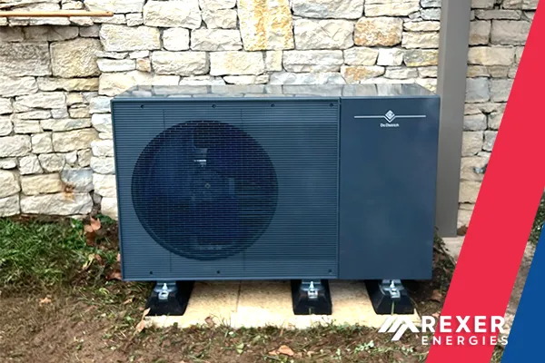 Installation d'une pompe à chaleur air-eau De Dietrich àBeaune chez Jean-Louis le 22 Janvier 2026