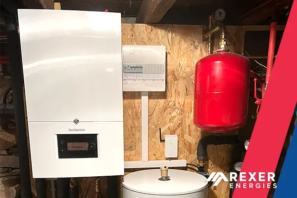 Installation d'une pompe à chaleur air-eau De Dietrich àBeaune chez Jean-Louis le 22 Janvier 2026