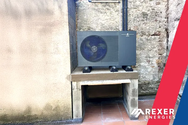 Installation d'une pompe à chaleur air-eau De Dietrich àIgornay chez Laurent le 18 Mars 2026