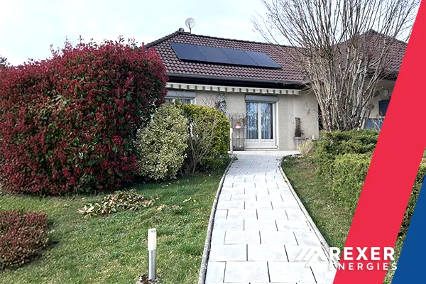 Magnifique installation photovoltaïque solaire chez Bastien dans la commune Grandfontaine dans le Doubs le 12 Mars 2026 - Photo n°1