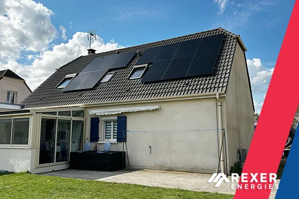 Photo n°3 de notre nouvelle installation photovoltaïque chez Aurore et Franck à Compertrix (Grand-Est) le 15 Avril 2025 - Installation par Rexer Energies.