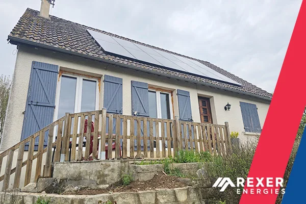 Nouvelle photo de la nouvelle installation à Grimault en Bourgogne chez Yohann. Merci infiniment de nous avoir confié votre projet photovoltaïque. Une pose signée Rexer Energies le 16 Avril 2025