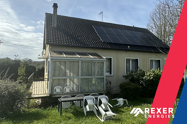 Magnifique installation d'un 6 kwc pour notre client situé à Sedan dans les Ardennes. Toute l'équipe  de Rexer Energies vous remercie pour votre confiance - Photo n4