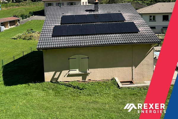 Incroyable installation photovoltaïque d'un 4,6 kWc dans la commune de Raynans
