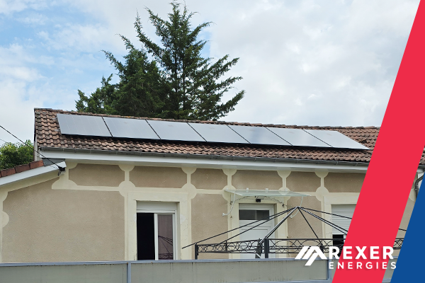 INSTALLATION D’UN KIT PHOTOVOLTAÏQUE DE 7 PANNEAUX DUALSUN FLASH 425 HALF CUT BLACK TOPCON CHEZ ISABELLE