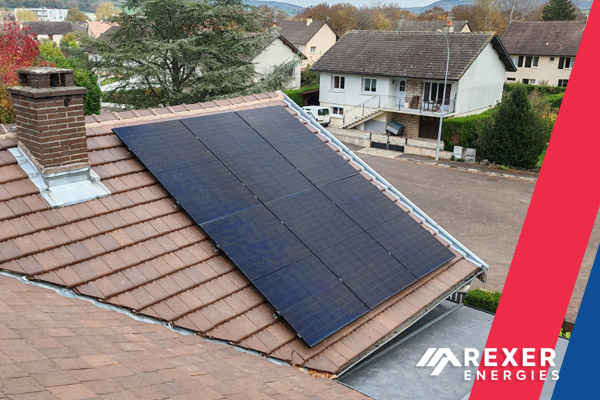 Photos de la magnifique installation à Venarey-les-laumes chez Philippe. Une installation solaire photovoltaïque signée Rexer Energies
