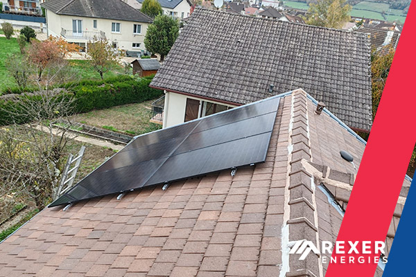 Photos de la magnifique installation à Venarey-les-laumes chez Philippe. Une installation solaire photovoltaïque signée Rexer Energies