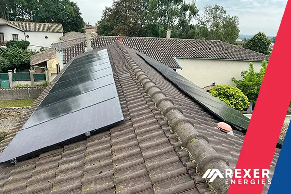 Magnifique installation photovoltaïque de 9 kWc chez notre client Jérémy dans la commune de Crêches-sur-Saône, dans la région Bourgogne-Franche-Comté. Merci beaucoup Jérémy pour votre générosité et accueil. Bravo aux poseurs Rexer Energies - photo 2