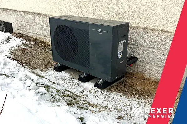 Installation d'une pompe à chaleur air-eau Alezio M de Dietrich le 08 Decembre 2025