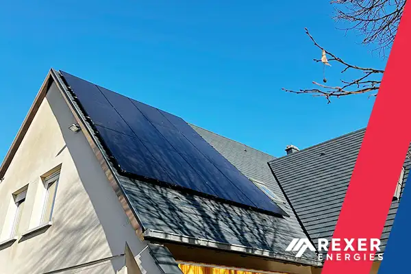 Une très belle installation photovoltaïque solaire posée chez notre client Jean-Yves à Ittenheim (67) par les poseurs de Rexer Energies. Un grand merci aux poseurs pour leur travail de qualité, et un grand merci à Jean-Yves pour nous avoir confié son projet photovoltaïque. Votre confiance nous honore. Photo 1 - Installation finie
