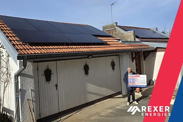 Une très belle installation de panneaux solaires chez Thierry Coulon (25) par les poseurs de Rexer Energies le 29 Janvier 2025. Merci pour votre Confiance Thierry (photo 3)