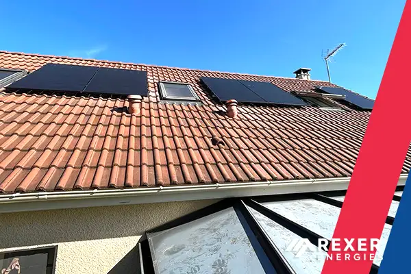 Voici notre deuxième installation dans la jolie commune de Millery - Septembre 2025 - Photo n°2 - Rexer Energies - Pose Photovoltaïque
