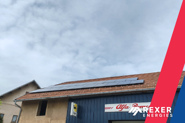 Installation photovoltaïque d'un 8,92kWc chez notre client Bastien dans le Doubs