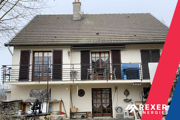 PHOTO MAISON AVANT INSTALLATION PAR REXER ENERGIES